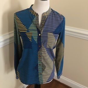 Calvin Klein printed v-neck shirt